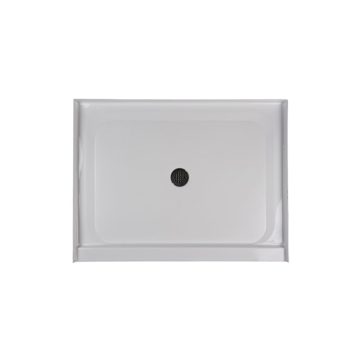 JACUZZI® Center Drain 36" x 48" Shower Base | Wayfair
